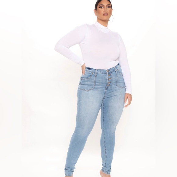 Fashion Nova Denim - NWTs Tall/Long HighRise Skinny Jeans Sz 16